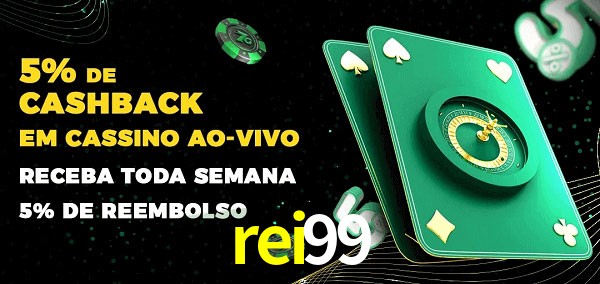 Promoções do cassino ao Vivo rei99